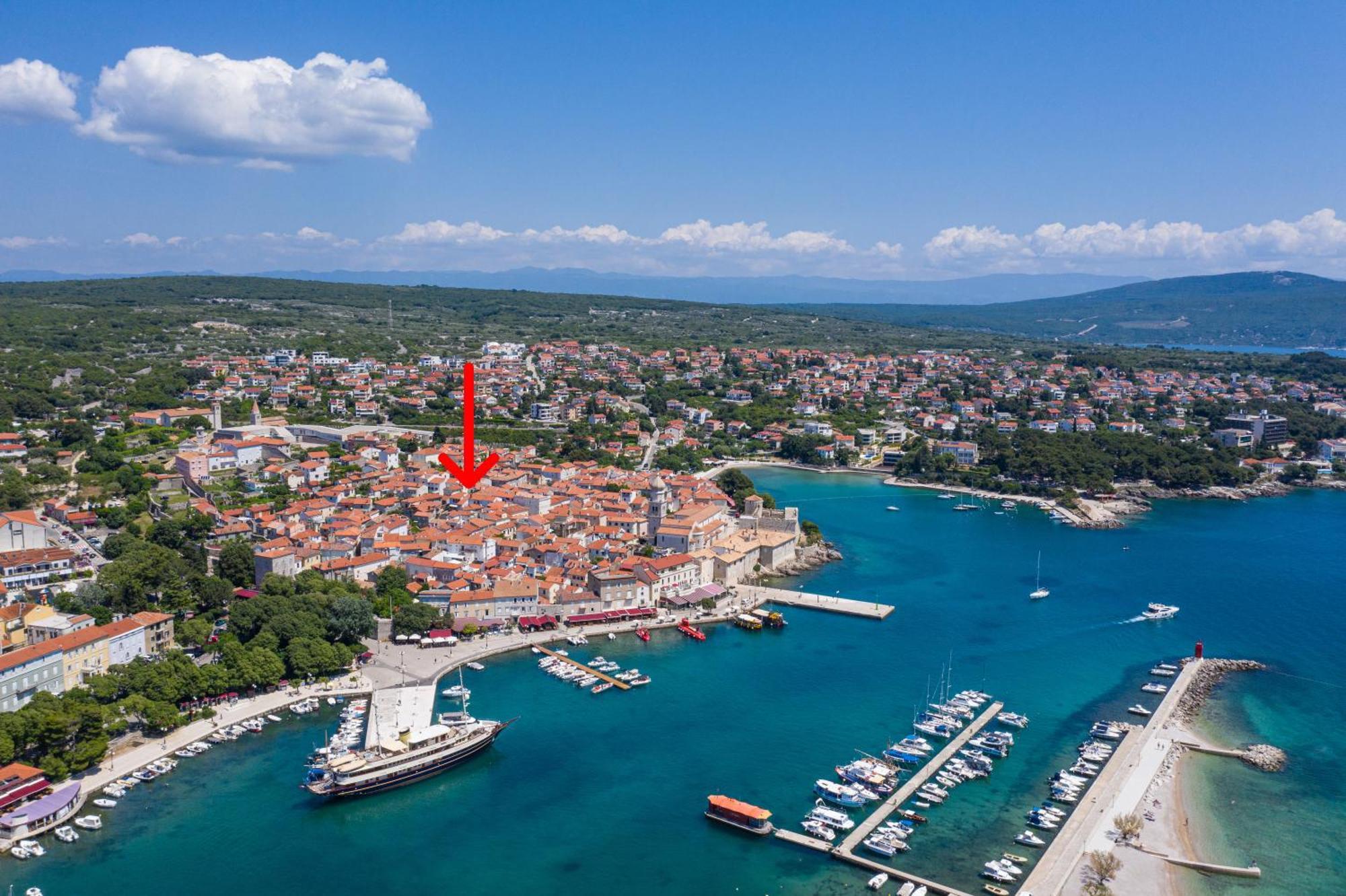 Apartment Gaviota Krk Krk Town Zewnętrze zdjęcie